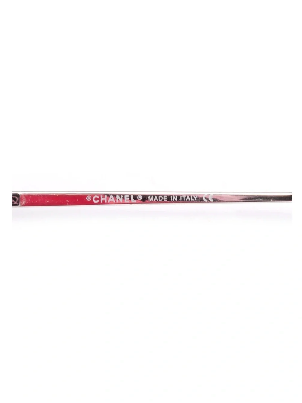CHANEL 4017-D SWAROVSKI CC LOGO PINK SUNGLASSES / Vintage Early 2000/Full Set